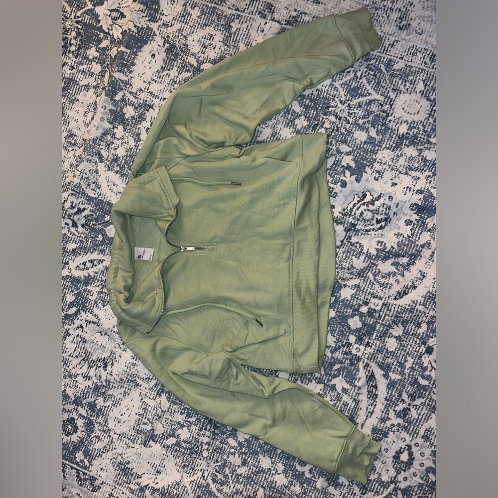 Light green quarter zip!